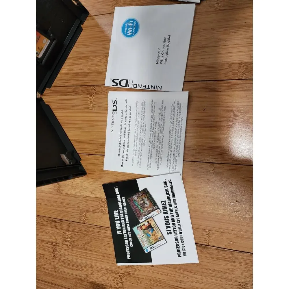 Professor Layton and the Diabolical Box (Nintendo DS, 2009) CIB Complete Game